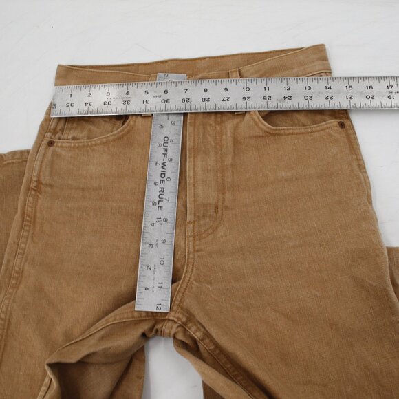 B Sides Jeans Womens 27 Straight Leg High Rise 5 Pockets Denim Made in USA - Picture 5 of 11